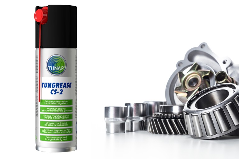 Fettspray und unterschiedliche Getriebeteile Fettspray und unterschiedliche Getriebeteile